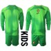 Billige Portugal Målmand Børnetøj Hjemmebanetrøje til baby VM 2022 Langærmet (+ korte bukser)